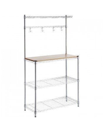 Commercial 4 Tier Microwave Oven Rack 900x350x900/1500mm |  CJB1510