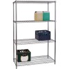 Commercial Stainless Steel Wire Shelving unit 4 tier 1200kg Width 1200mm Depth 450mm |  SS12045180A4