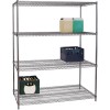 Commercial Stainless Steel Wire Shelving unit 4 tier 1200kg Width 1800mm Depth 600mm |  SS18060180A4