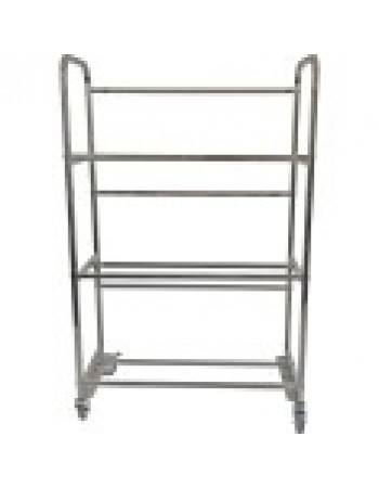 Commercial Drip Dry Trolley for Dishwasher baskets Stainless steel 30 baskets 1070x470x1705mm |  DDT30 Commercial Drip Dry Trolley for Dishwasher baskets Stainless steel 30 baskets 1070x470x1705mm |  DDT30