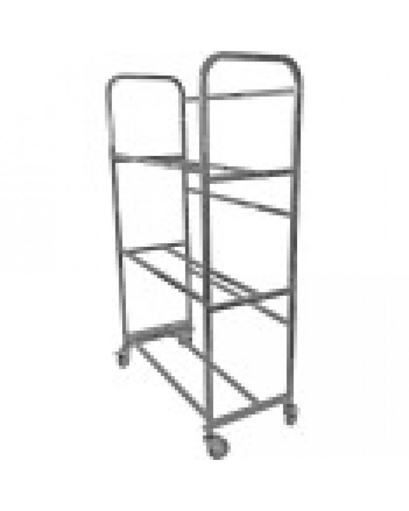 Commercial Drip Dry Trolley for Dishwasher baskets Stainless steel 30 baskets 1070x470x1705mm |  DDT30 Commercial Drip Dry Trolley for Dishwasher baskets Stainless steel 30 baskets 1070x470x1705mm |  DDT30