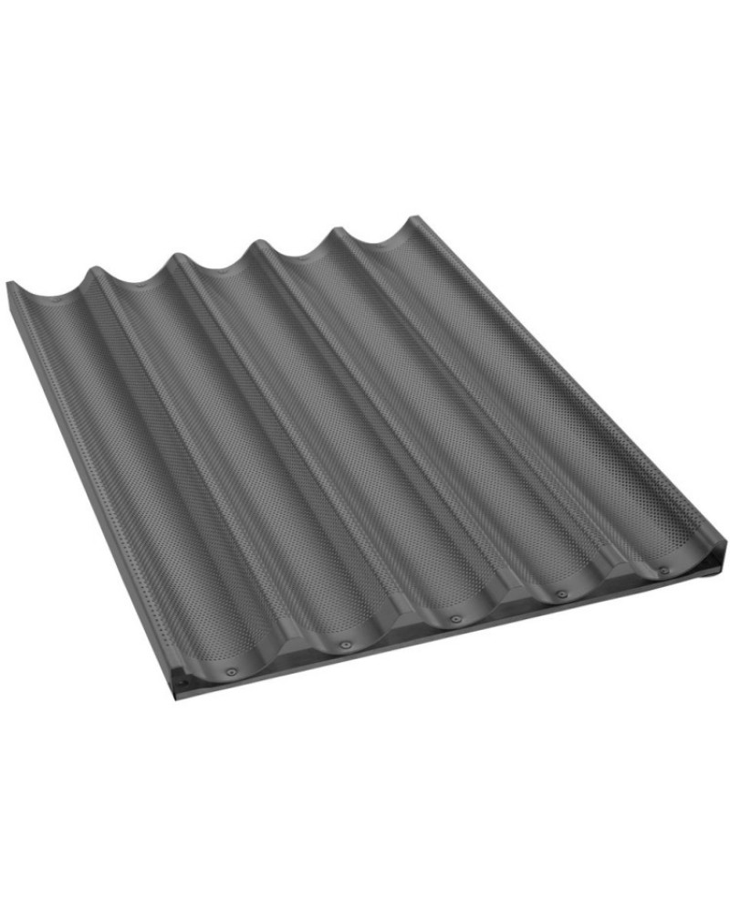 Oven Baguette / French Bread Baking Tray Aluminium Non-stick 600x400x80mm | FBR6040N Oven Baguette / French Bread Baking Tray Aluminium Non-stick 600x400x80mm | FBR6040N