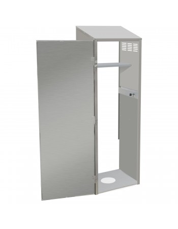 Janitorial Cabinet Stainless steel Single | TurcoBazaar FMSC263384418KD Janitorial Cabinet Stainless steel Single | TurcoBazaar FMSC263384418KD