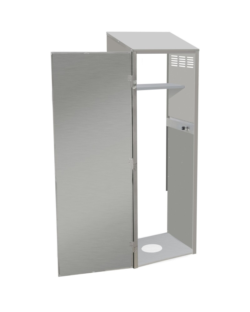 Janitorial Cabinet Stainless steel Single | TurcoBazaar FMSC263384418KD Janitorial Cabinet Stainless steel Single | TurcoBazaar FMSC263384418KD