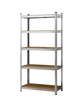 Garage Shelving Unit Medium duty 900x400x1800mm 5 shelves 175 kg/shelf Galvanized steel | TurcoBazaar G9040 Garage Shelving Unit Medium duty 900x400x1800mm 5 shelves 175 kg/shelf Galvanized steel | TurcoBazaar G9040