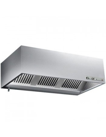 Box Wall type Extraction canopy with Filter & Fan & Lights & Speed control 1600x900x450mm | TurcoBazaar VHS169F