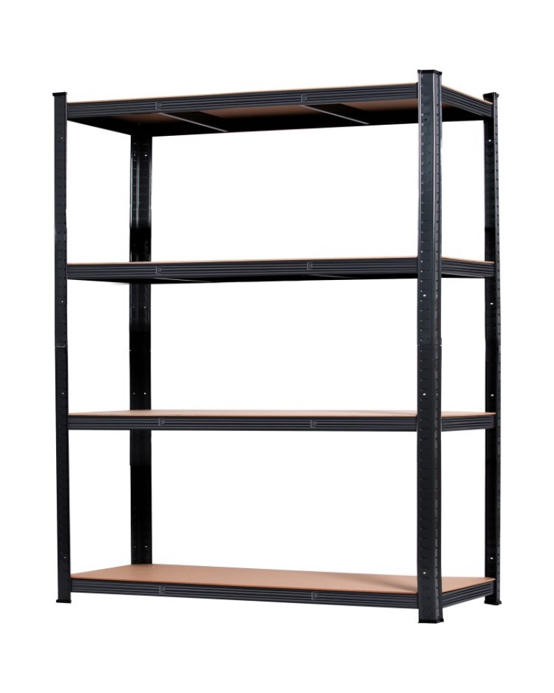 Industrial Shelving Unit Heavy duty 1600x600x1800mm 4 shelves 250 kg/shelf Black | TurcoBazaar KLT160P Industrial Shelving Unit Heavy duty 1600x600x1800mm 4 shelves 250 kg/shelf Black | TurcoBazaar KLT160P