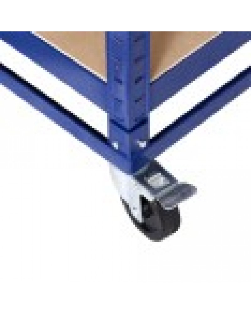 Commercial Blue Heavy Duty Mobile Shelving Unit 5 Shelves 875kg Loading Capacity 900x450x1800mm | TurcoBazaar KWH20 Commercial Blue Heavy Duty Mobile Shelving Unit 5 Shelves 875kg Loading Capacity 900x450x1800mm | TurcoBazaar KWH20