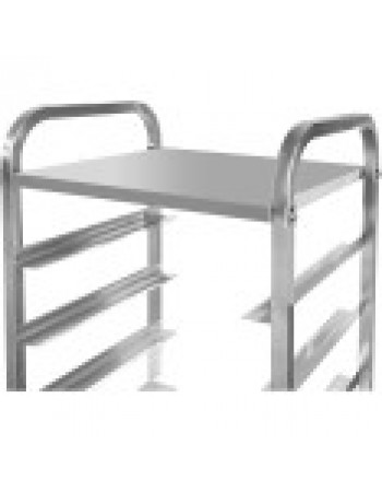 Commercial Dishwasher Basket Trolley with Top shelf Stainless steel 9 levels 550x510x1700mm | RT5509T Commercial Dishwasher Basket Trolley with Top shelf Stainless steel 9 levels 550x510x1700mm | RT5509T