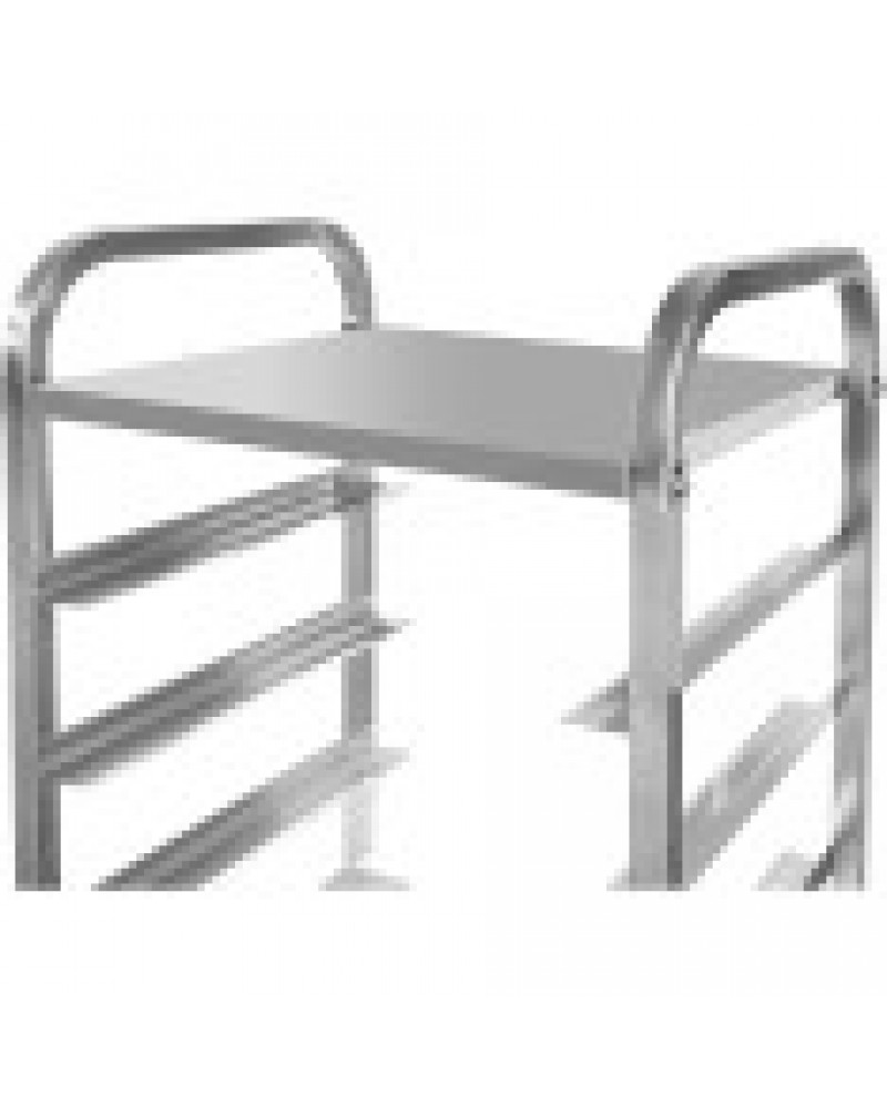Commercial Dishwasher Basket Trolley with Top shelf Stainless steel 9 levels 550x510x1700mm | RT5509T Commercial Dishwasher Basket Trolley with Top shelf Stainless steel 9 levels 550x510x1700mm | RT5509T
