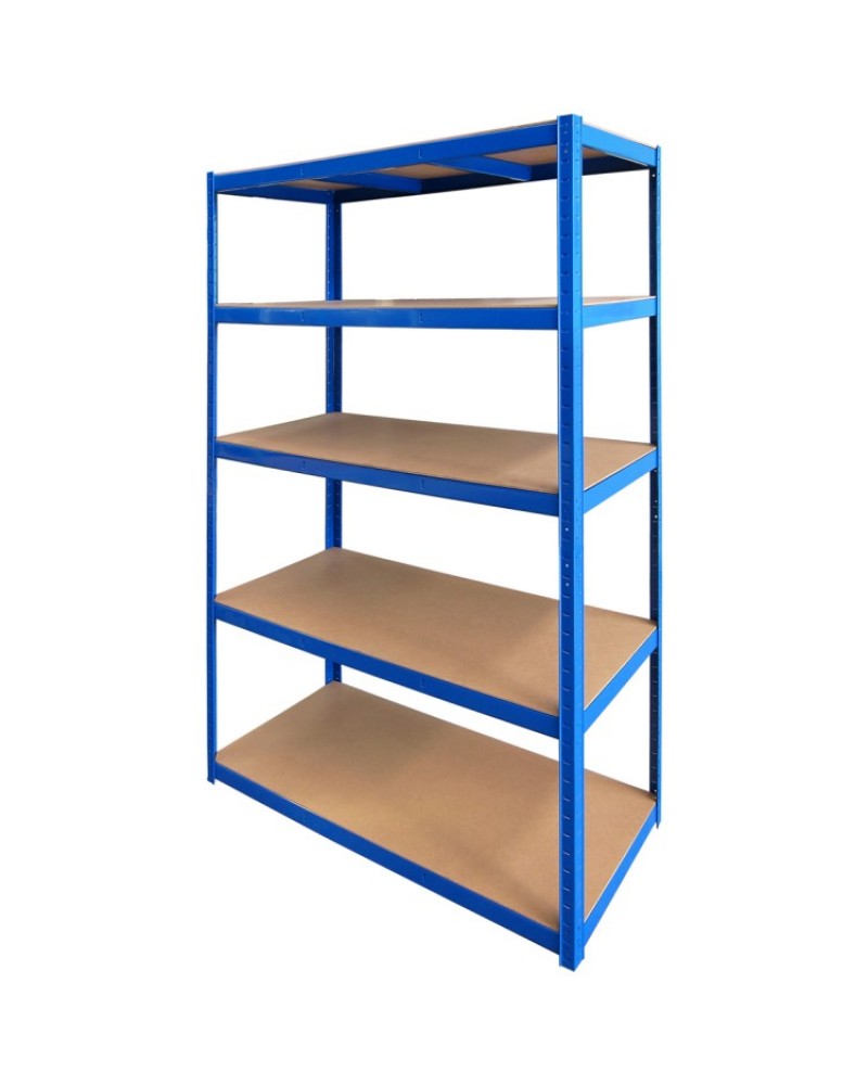 Commercial Blue Heavy Duty Shelving Unit 5 Shelves 2000kg Loading Capacity 1800x600x1800mm | TurcoBazaar MD18060BLUE Commercial Blue Heavy Duty Shelving Unit 5 Shelves 2000kg Loading Capacity 1800x600x1800mm | TurcoBazaar MD18060BLUE