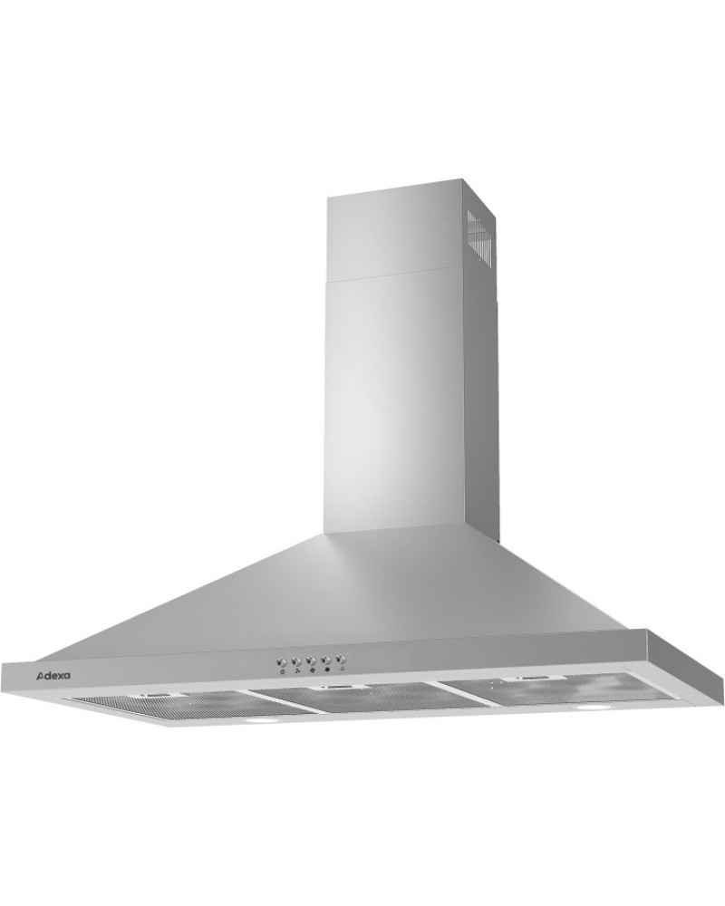 Commercial Chimney Extraction Canopy with Filter, Fan, Lights & 3 Speeds 900mm | TurcoBazaar SSCH1A