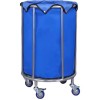 Stainless Steel Linen Trolley Φ550x850mm |  WHDC5585