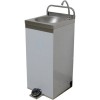 Stainless Steel Freestanding Hand Wash Sink with Foot Pedal 400x400x850mm | TurcoBazaar YLS30