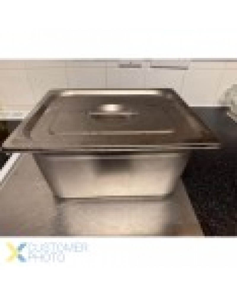 Stainless Steel Gastronorm Container Lid GN1/2 | JJD12LID Stainless Steel Gastronorm Container Lid GN1/2 | JJD12LID