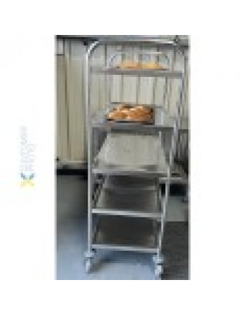Commercial Serving/Service/Clearing Trolley Stainless steel 5 tier 860x540x1560mm |  RST5A Commercial Serving/Service/Clearing Trolley Stainless steel 5 tier 860x540x1560mm |  RST5A