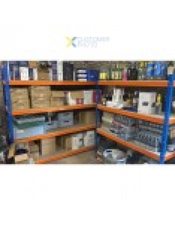 Industrial Shelving Unit Heavy duty 2135x760x1980mm 4 shelves 400 kg/shelf Powder coated steel | TurcoBazaar TY7602135 Industrial Shelving Unit Heavy duty 2135x760x1980mm 4 shelves 400 kg/shelf Powder coated steel | TurcoBazaar TY7602135