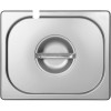 Stainless steel Gastronorm Container Lid with Ladle Recess GN1/2 |  812LN