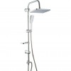 Shower Column with Hand Attachment and Soap Dish Chrome | TurcoBazaar 039
