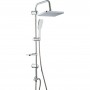 Shower Column with Hand Attachment and Soap Dish Chrome | TurcoBazaar 039