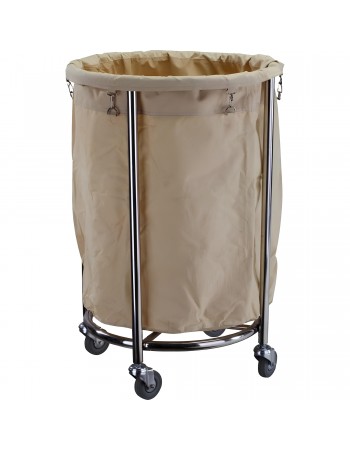 Round Linen Trolley 530x530x810mm | TurcoBazaar 19066 Round Linen Trolley 530x530x810mm | TurcoBazaar 19066