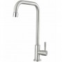 Single Lever Stainless Steel Kitchen Sink Cold Tap Square Spout 304 mm Height | TurcoBazaar 3045017