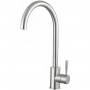 Kitchen Sink Mixer Tap Single lever Stainless steel | TurcoBazaar 3047003