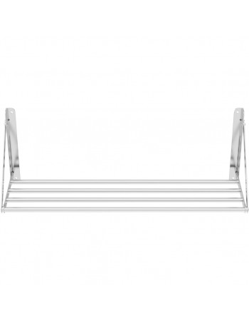 Tube Style Foldable Wall Shelf Stainless Steel 1200mm | TurcoBazaar 331004 Tube Style Foldable Wall Shelf Stainless Steel 1200mm | TurcoBazaar 331004