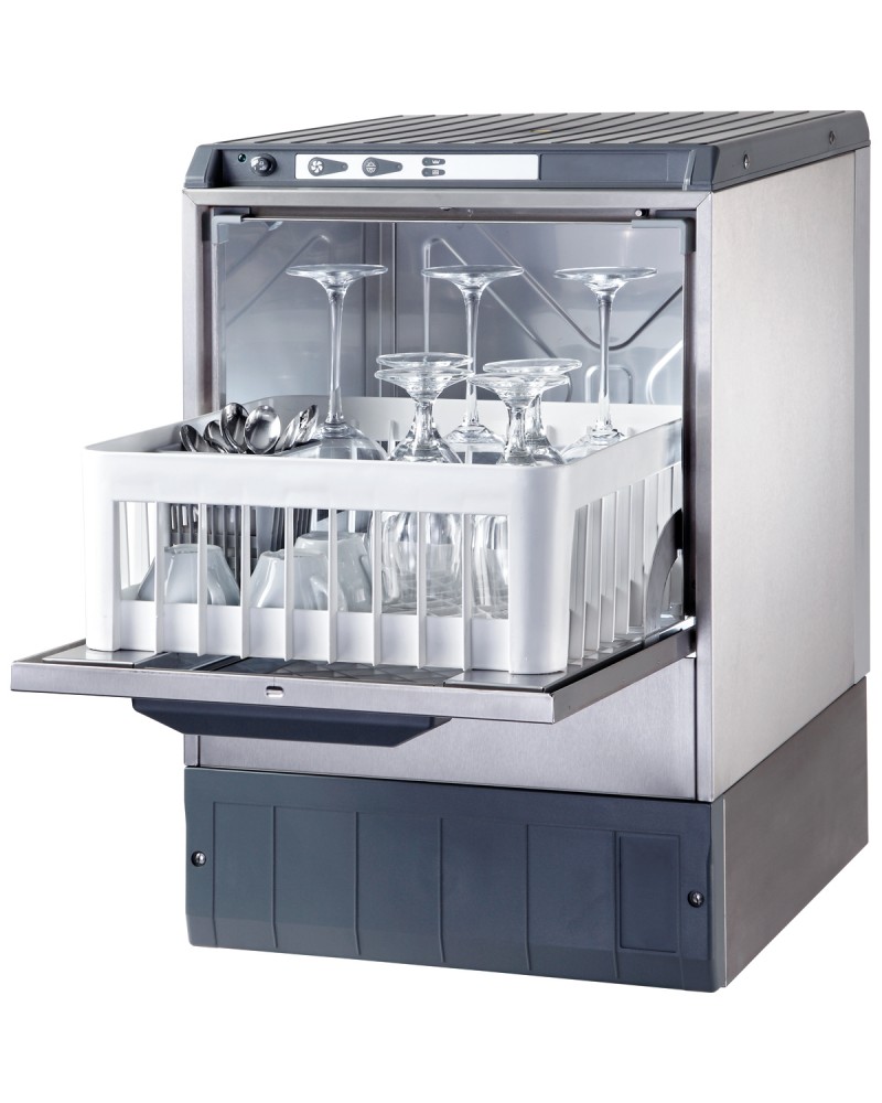 Commercial Glasswasher 1000-1200 glasses/hour 400mm basket Drain pump Rinse & Detergent pump 13A | TurcoBazaar 4000BTDDPS - MADE IN ITALY Commercial Glasswasher 1000-1200 glasses/hour 400mm basket Drain pump Rinse & Detergent pump 13A | TurcoBazaar 4000BTDDPS - MADE IN ITALY
