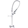 Standard Wall-Mounted Pre Rinser with Compression Cartridge and Rotary Handle Chrome Plated Brass | TurcoBazaar 6903A