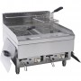Commercial Gas Fryer 10+10L Countertop 8kW | TurcoBazaar 6GTRC2
