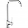 Kitchen Mixer Tap with Stainless Steel Spout Single Lever Chrome | TurcoBazaar 70000058