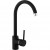 Kitchen Mixer Tap with Stainless Steel Spout Single Lever Black | TurcoBazaar 70000065