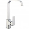 Kitchen Mixer Tap with Stainless Steel Spout Single Lever Chrome | TurcoBazaar 70248001