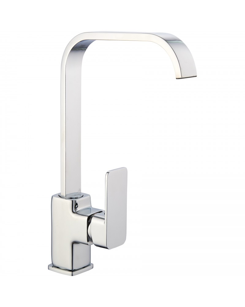 Kitchen Mixer Tap with Stainless Steel Spout Single Lever Chrome | TurcoBazaar 70248001 Kitchen Mixer Tap with Stainless Steel Spout Single Lever Chrome | TurcoBazaar 70248001