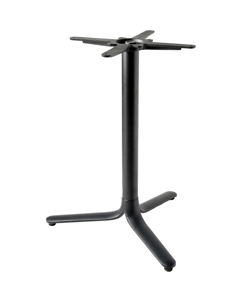 Black Cast Iron Table Base Tri-Leg 600x720mm | TurcoBazaar A138 Black Cast Iron Table Base Tri-Leg 600x720mm | TurcoBazaar A138