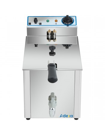 Commercial Electric Deep Fryer Countertop Single Tank 8 Litres 265x450x360mm | TurcoBazaar AFR002 Commercial Electric Deep Fryer Countertop Single Tank 8 Litres 265x450x360mm | TurcoBazaar AFR002