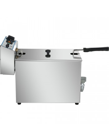 Commercial Electric Deep Fryer Countertop Single Tank 10 Litres 265x490x360mm | TurcoBazaar AFR006 Commercial Electric Deep Fryer Countertop Single Tank 10 Litres 265x490x360mm | TurcoBazaar AFR006