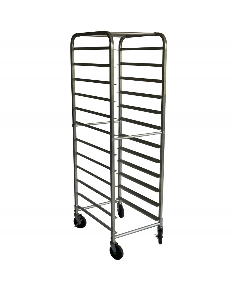 Rack/Tray/Pan Trolley Aluminium for 660x460x1753mm sheet pan 12 tier | TurcoBazaar ALRK12 Rack/Tray/Pan Trolley Aluminium for 660x460x1753mm sheet pan 12 tier | TurcoBazaar ALRK12