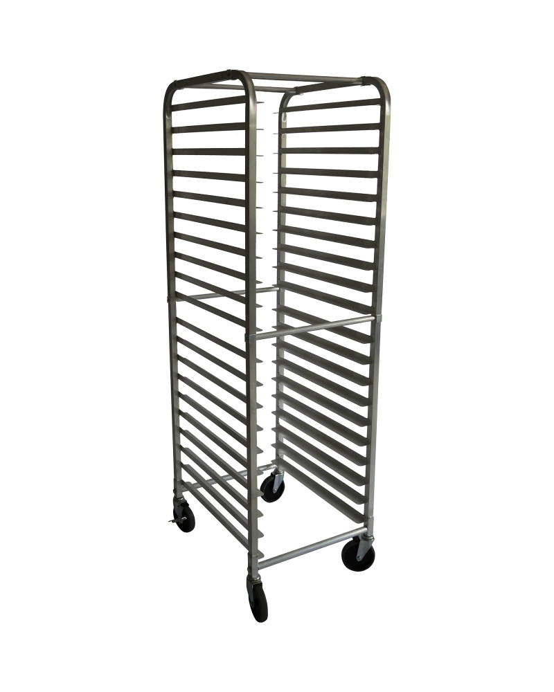 Rack/Tray/Pan Trolley Aluminium for 660x460x1753mm sheet pan 20 tier | TurcoBazaar ALRK20