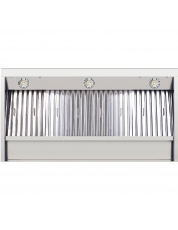 Commercial Extraction Canopy with Filter, Range Hood, Fan, Lights & Speed Control 1200mm | TurcoBazaar AP238PS8348