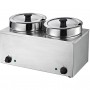 Bain Marie 2 Hot pots 2x6.5 litres | TurcoBazaar BMP72