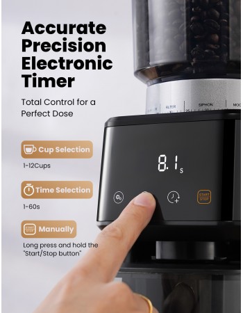 Commercial Coffee Grinder 1.5kg | TurcoBazaar BDCG018 Commercial Coffee Grinder 1.5kg | TurcoBazaar BDCG018