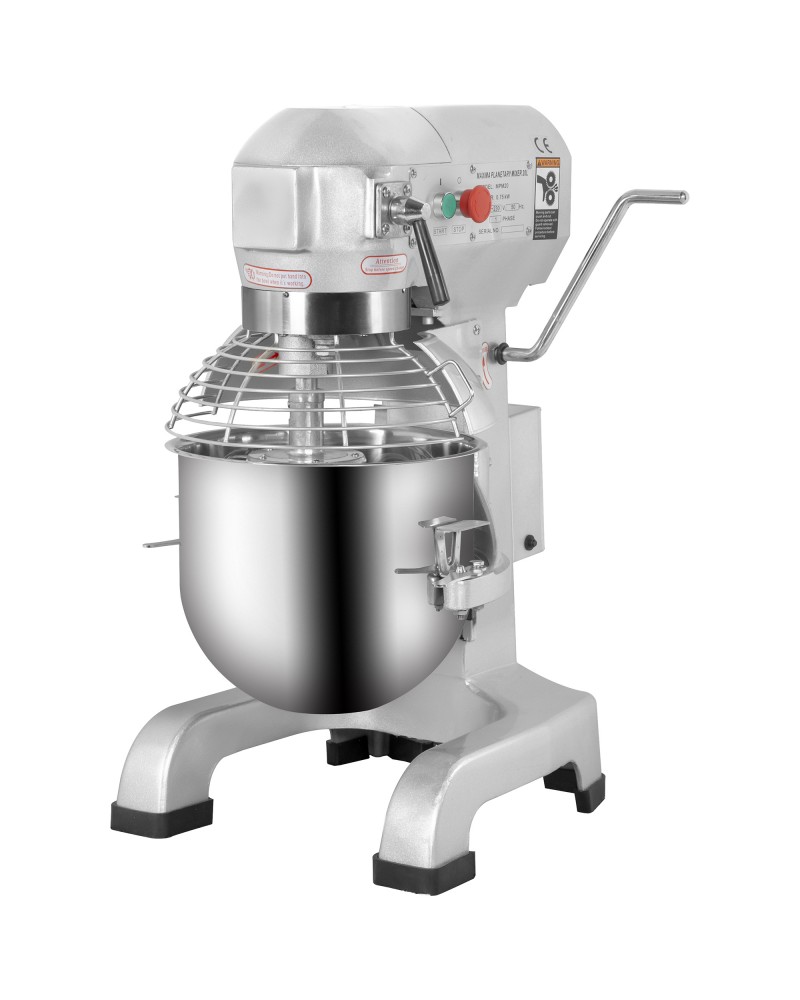 Professional Planetary Mixer 10 Litres 3 speeds 230V/1 phase 530×440×805mm | TurcoBazaar BH10