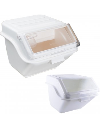 Ingredient Bin Combo 10 & 48 litres Transparent lid | TurcoBazaar BCOMB1