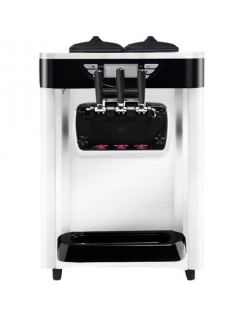 Three Flavour Soft Serve Ice Cream & Frozen Yoghurt Machine with Air Pump Function 18-20L/H | TurcoBazaar BJH219SE