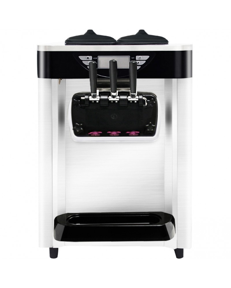 Three Flavour Soft Serve Ice Cream & Frozen Yoghurt Machine with Air Pump Function 18-20L/H | TurcoBazaar BJH219SE Three Flavour Soft Serve Ice Cream & Frozen Yoghurt Machine with Air Pump Function 18-20L/H | TurcoBazaar BJH219SE