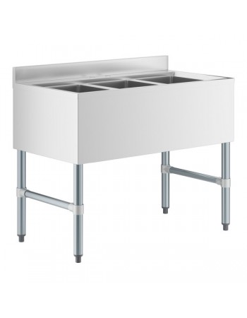 Commercial Sink Stainless steel 3 Bowl | TurcoBazaar BS3T38