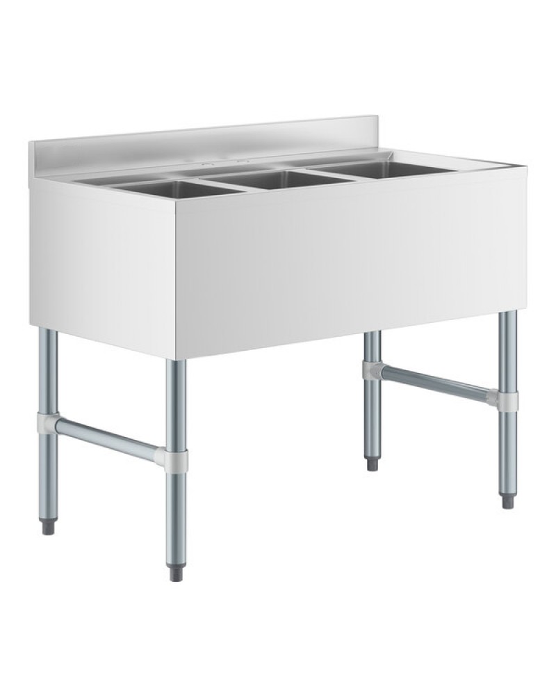 Commercial Sink Stainless steel 3 Bowl | TurcoBazaar BS3T38