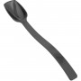 0.75oz Catering Solid Serving Spoon 10" Handle Black Polycarbonate| TurcoBazaar BSPC10